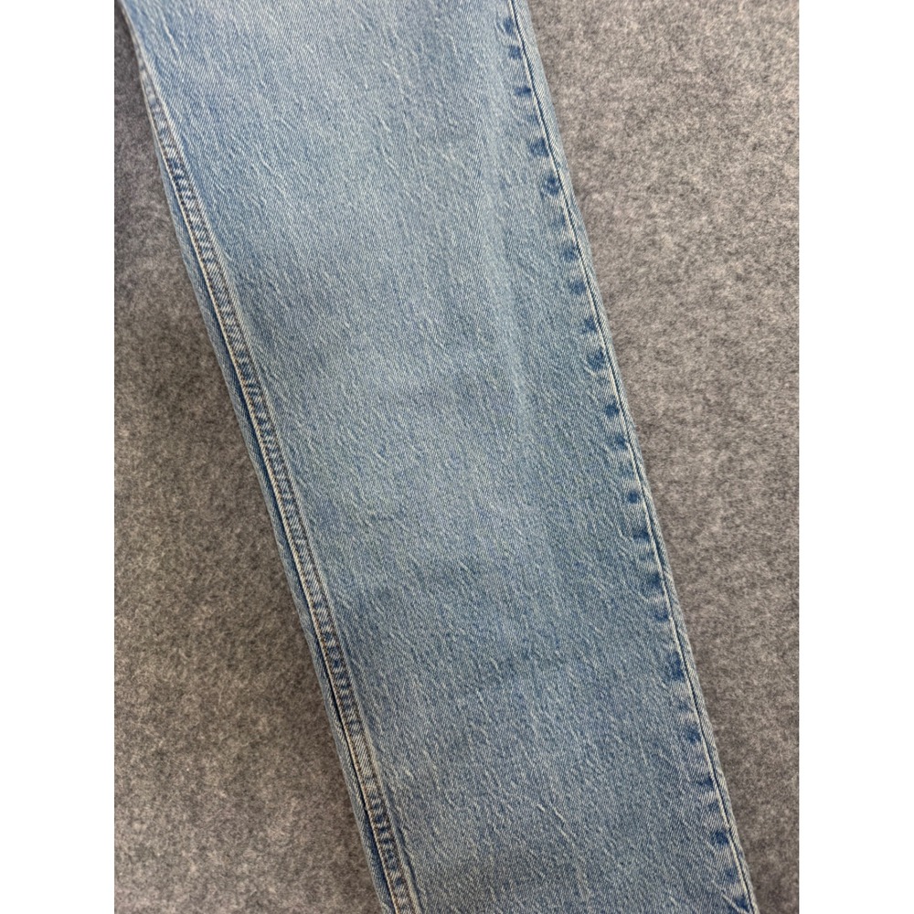 NWT Abercrombie Fitch The 90s Straight Mid Rise Jeans Women Size 27 Reguar - Picture 8 of 12